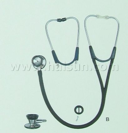 CARDIOLOGY STETHOSCOPE_ STAINLESS STEEL CARDIOLOGY STETHOSCOPE WITH NON-CHILL RING -DT410B