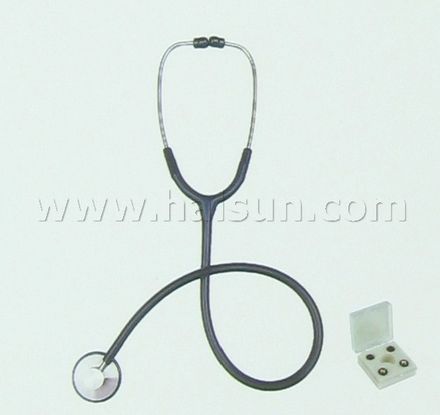 DELUXE STAINLESS STEEL SINGL HEAD STETHOSCOPE-HSDT416