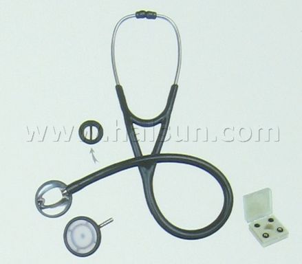 Super deluxe tunable diaphragm Stainless Steel Stethoscope-HSDT417