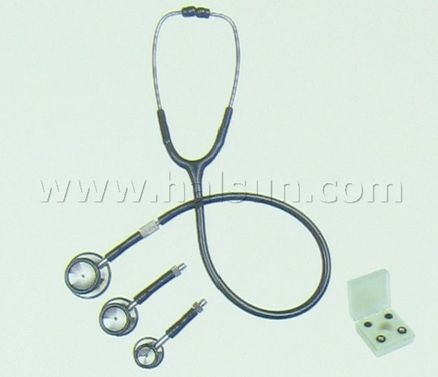 Three Parts Stainless Steel Stethoscope-Adult-Pediatric-Infant-HSDT418