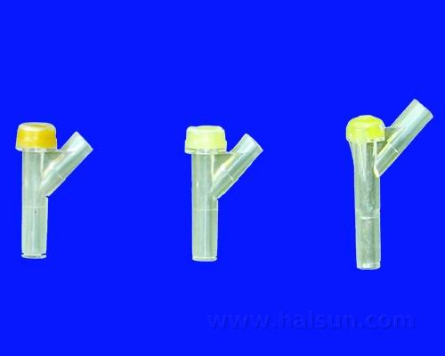 Transparent polycarbonate Y-connector_ COMPONENTS OF INFUSION 