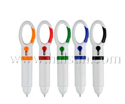 mini carabiner pens_carabiner pens__Promotional Ballpoint Pens_Custom Pens_HSHCSN0072