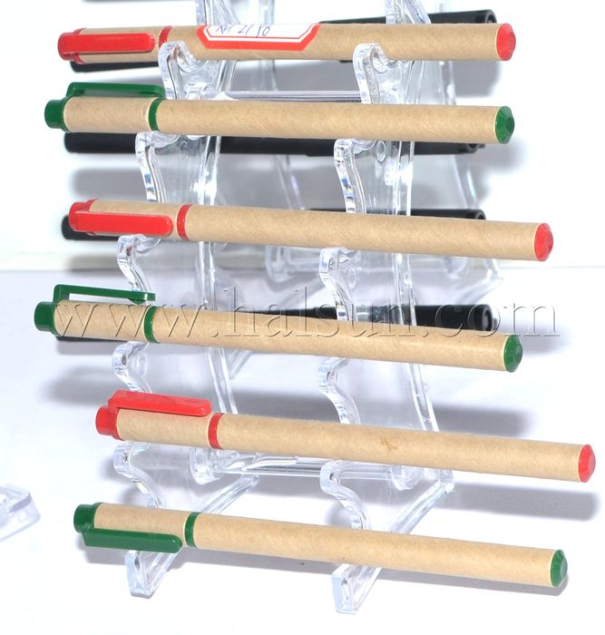 paper pen with colored clip cap_environmental pens_HSPXH2196