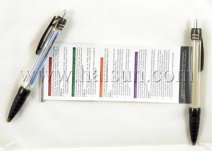 pens with information pull out advertising UN Women pens with information pull out advertising UN Women