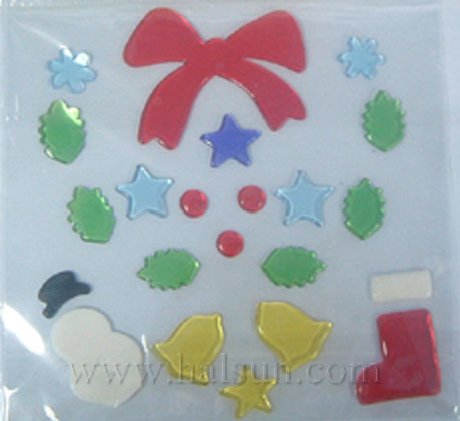 Christmas Gel Stickers_Christmas Gel Window Stickers_HSCG9010