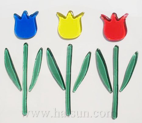 Flower Gel Stickers_ Gel Window Stickers_ HSGWSB71