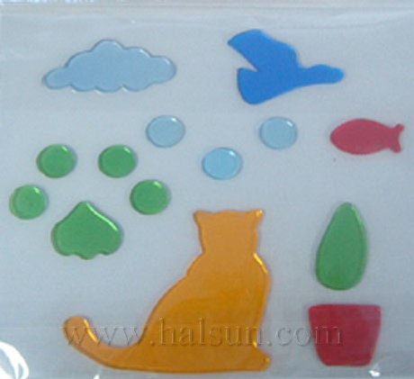 Gel Stickers_Cat Gel Window Stickers_HSCG9011