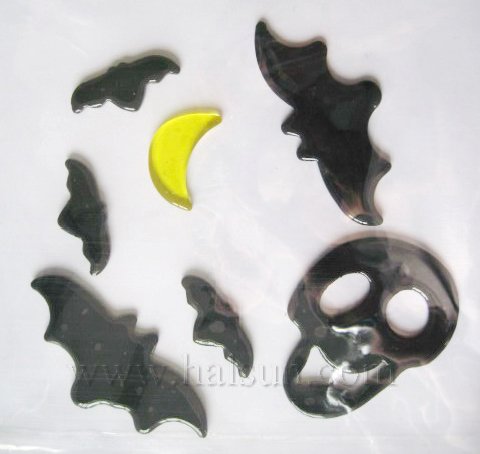 Holloween Gel Stickers_ Holloween Gel Window Stickers_ HSGWSB22