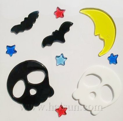 Holloween Gel Stickers_ Holloween Gel Window Stickers_ HSGWSB53