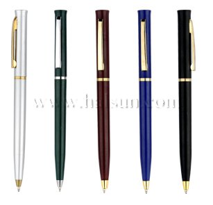 slim pens_cheap pens_simple pens_twist action pens_Promotional Ballpoint Pens_Custom Pens_HSHCSN0125