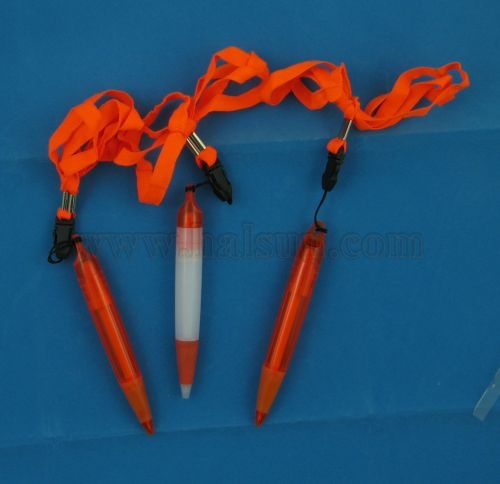 ballpoint pens with lanyard, lanyard pens,promotional pens