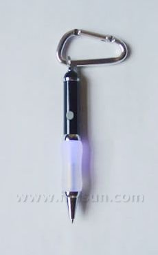 Carabiner pen_LED Light Pen_ HSMPF113