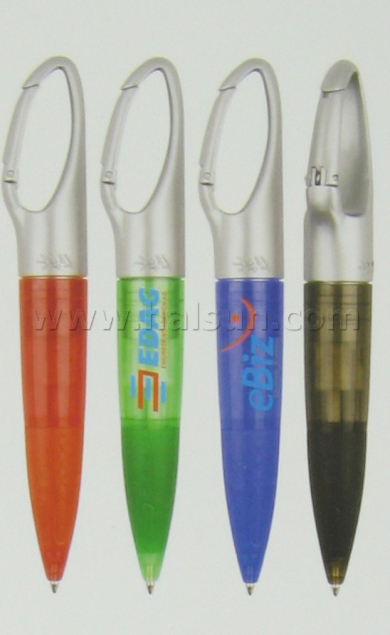 Ball Pens_ HSNH046A_ mini carabiner pens