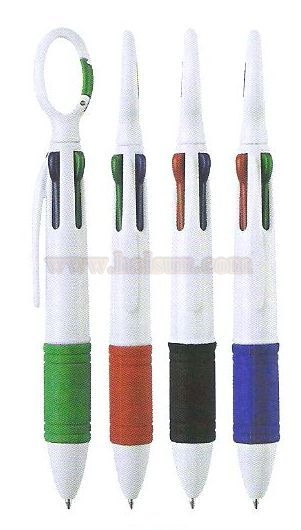 4 color pen,multi color pen, soft grip,,ball pens,plastic,promotional