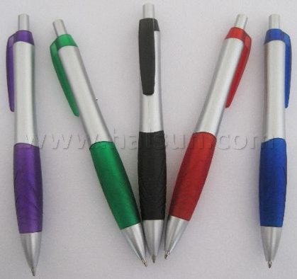 Ball Pens_HSFH036S_silver barrel