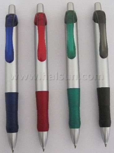 Ball Pens_HSFH042S_silver barrel