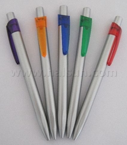 Ball Pens_HSFH043S_silver barrel