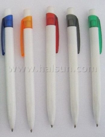 Ball Pens_HSFH043W_white barrel