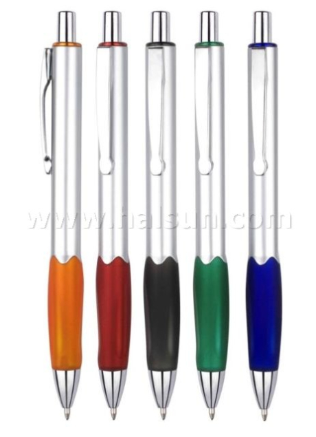 Ball Pens_HSFH047S_silver barrel