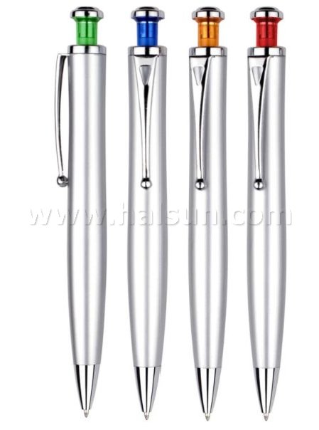 Ball Pens_HSFH049S_silver barrel