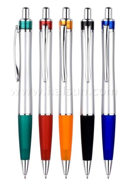 Ball Pens_HSFH050S_silver barrel