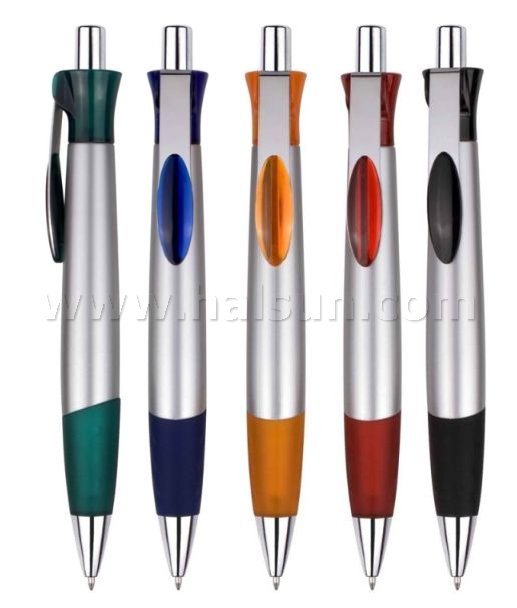 Ball Pens_HSFH052S_silver barrel