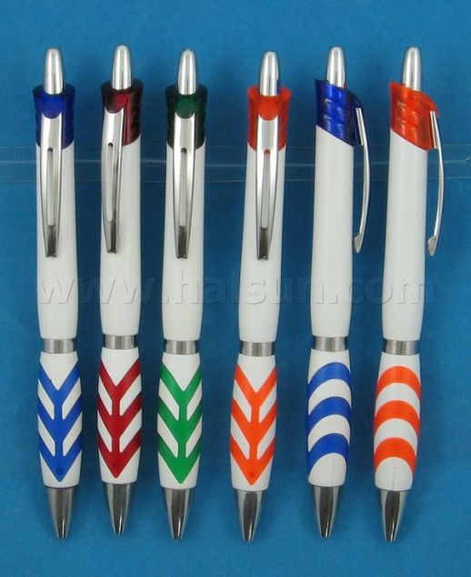 HSYH3209W_ solid white barrel_ metal clip_ dual injection grip to create  amazing and durable lasing color