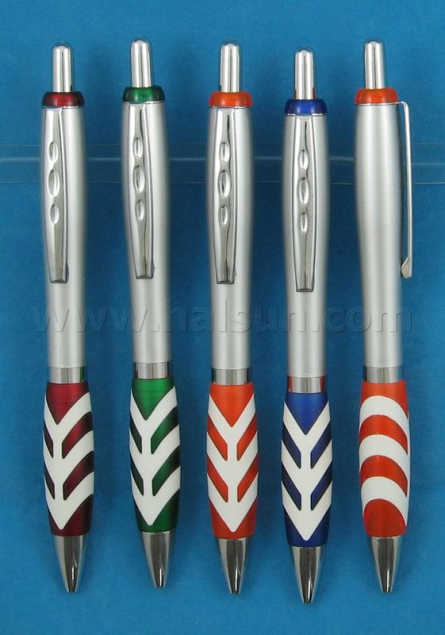 HSYH3221S_ silver barrel with metal clip and dual color grip