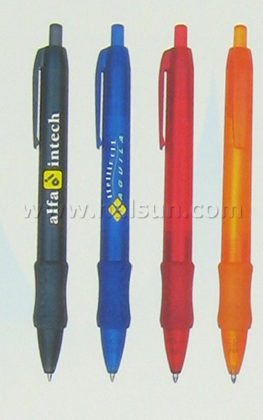 Plastic Pens_ HSRS821F_frosted barrel pen