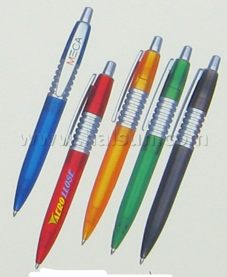 Plastic Pens_ HSRS880F_ frosted barrel