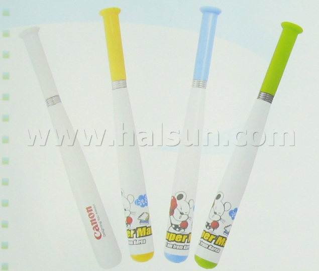 Plastic Pens_ HSRS881_baseball bat pen
