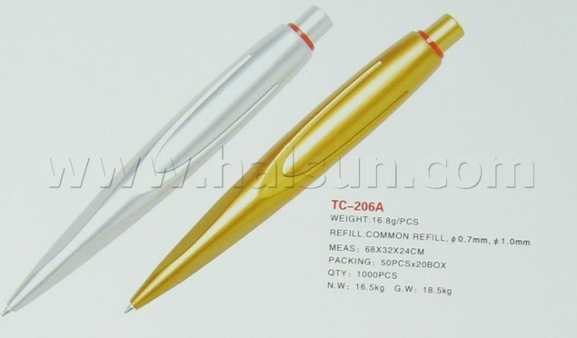 Retractable-ball-pens-HSTC206A