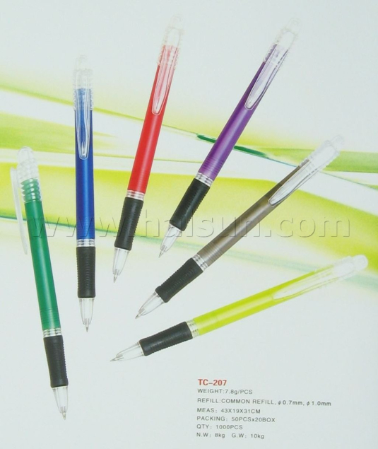 Retractable-ball-pens-HSTC207
