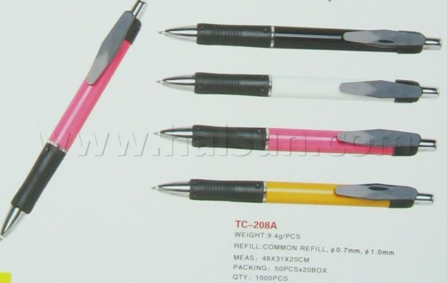 Retractable-ball-pens-HSTC208A