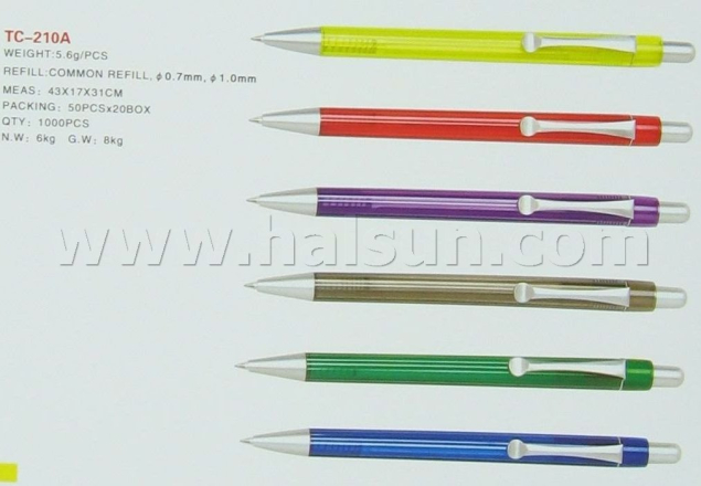 Retractable-ball-pens-HSTC210A