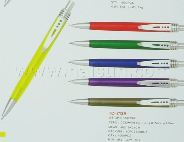 Retractable-ball-pens-HSTC213A