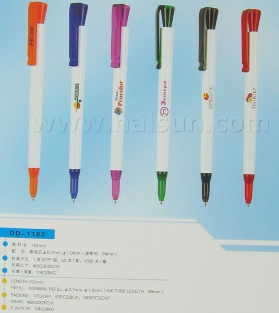Retractable ball pens