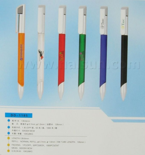 Retractable ball pens