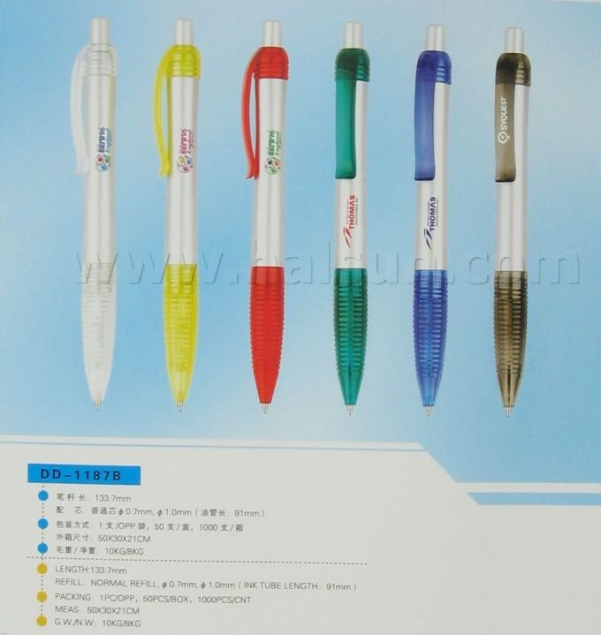 Retractable ball pens