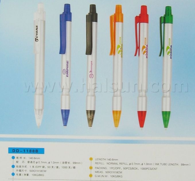 Retractable ball pens