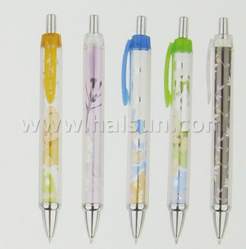 Dual barrel pen_ Ballpoint Pens_HSFQ208-1_Full color logo on inside barrel