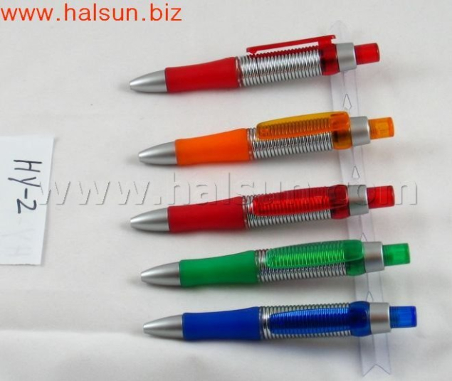 mini spring pens_ metal flexible pens_ HSHY-2