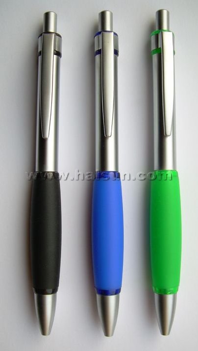 semi-metal ball pens, ballpoint pens made of metal and plastic,semi-metal pens