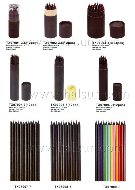 Soften Wood pencils_carbon color wood color pencils_black soft wood pencils