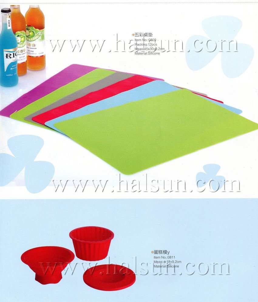 Silicon Table mat,cake module