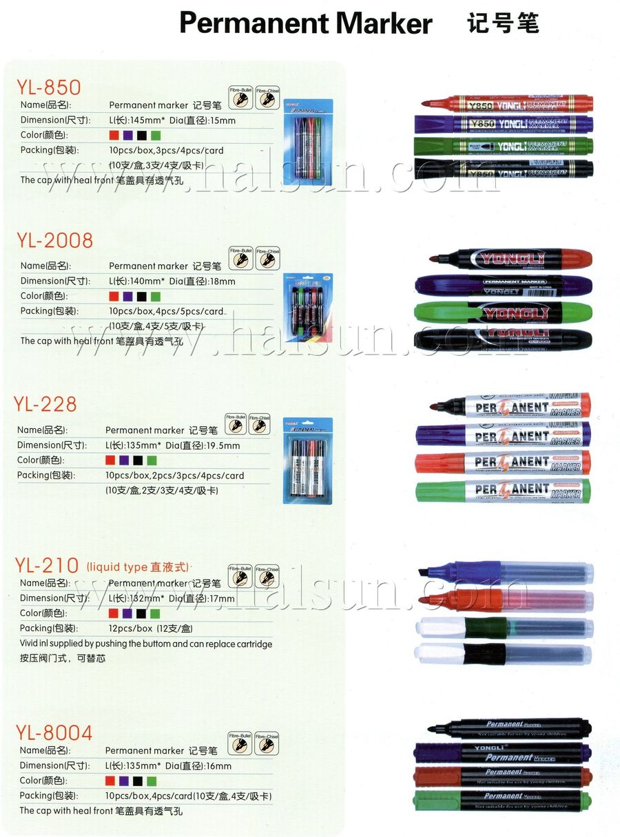Permanent Marker,YL-850 Permanent Marker,YL-850