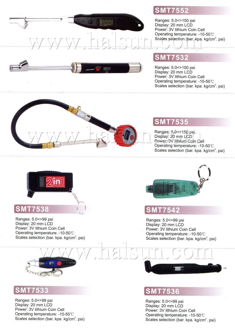 Digital Gauges,Digital Tire Gauges,SMT7552