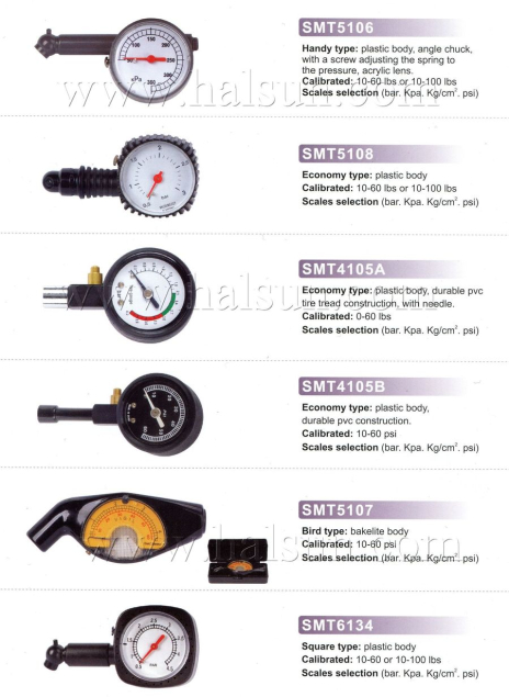 Economy Dial Type Tire Gauges,Plastic Dial Type Tire Gauge,SMT5016