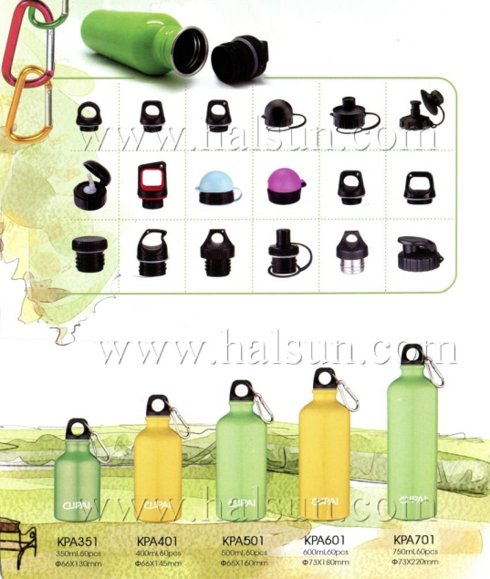Aluminum water bottles lids,metal water bottle accessories,KPA701,350ML,400ML,500ML,600ML,700ML